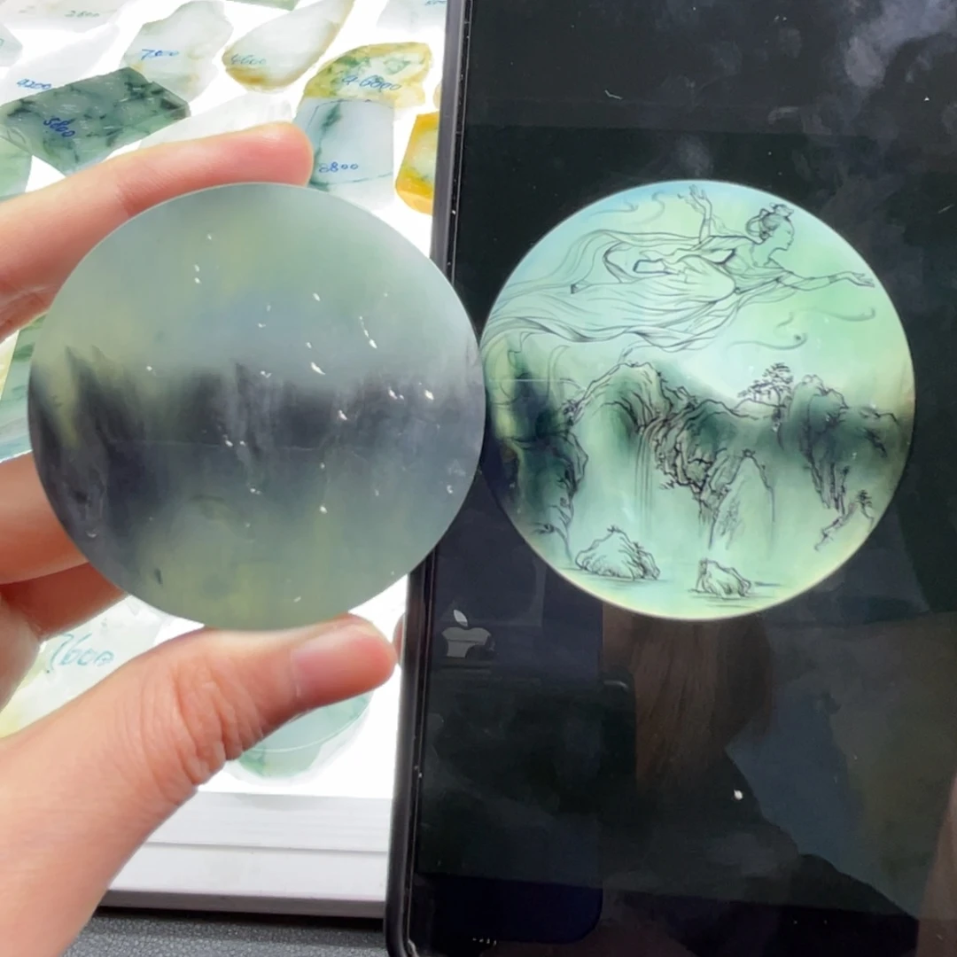 定制翡翠未镶嵌包工