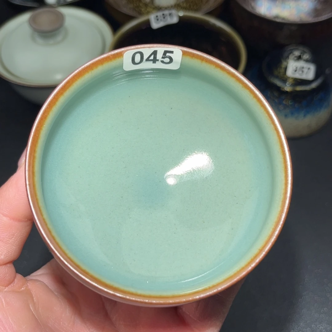 茶盏45 建盏单盏放大漏……
