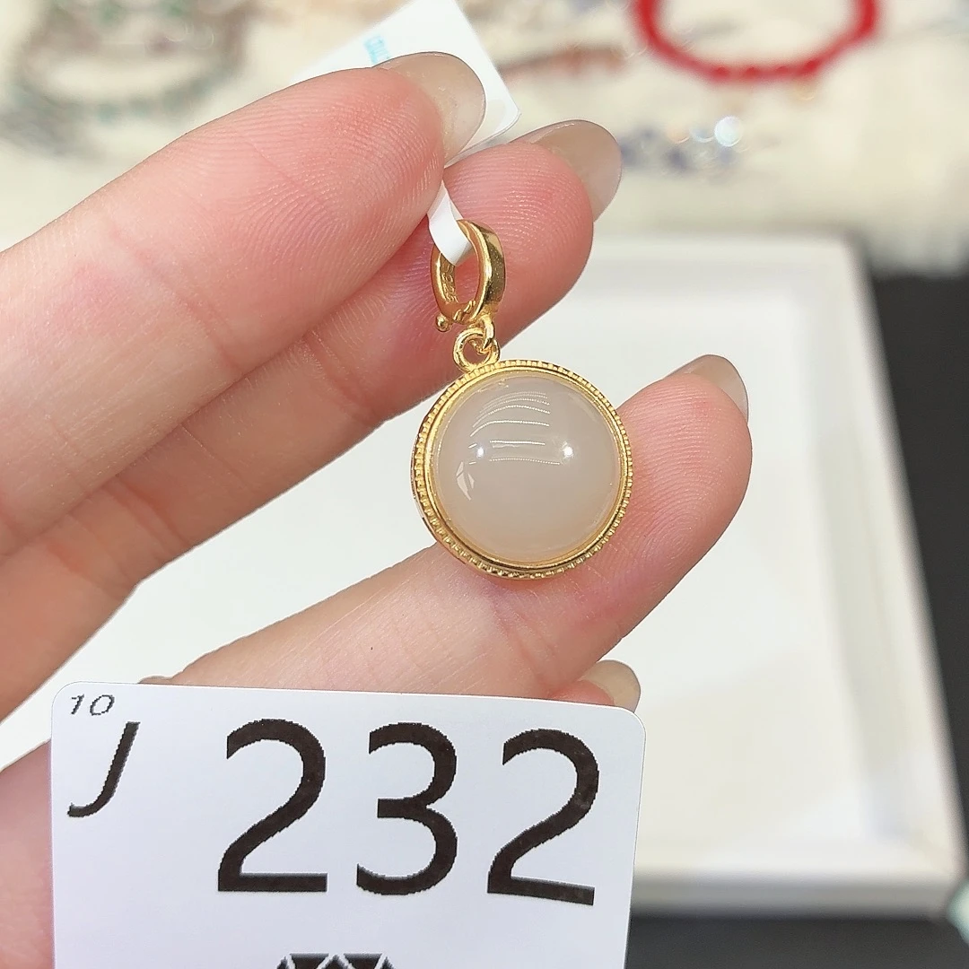 和田玉银S925镶嵌珠宝奇石