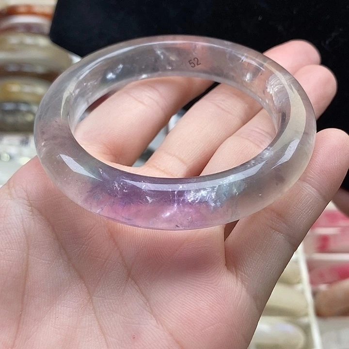 手镯未镶嵌萤石萤石52