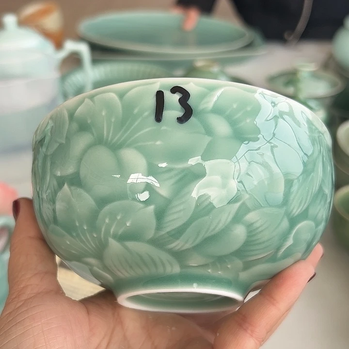 小米茶器龙泉青瓷