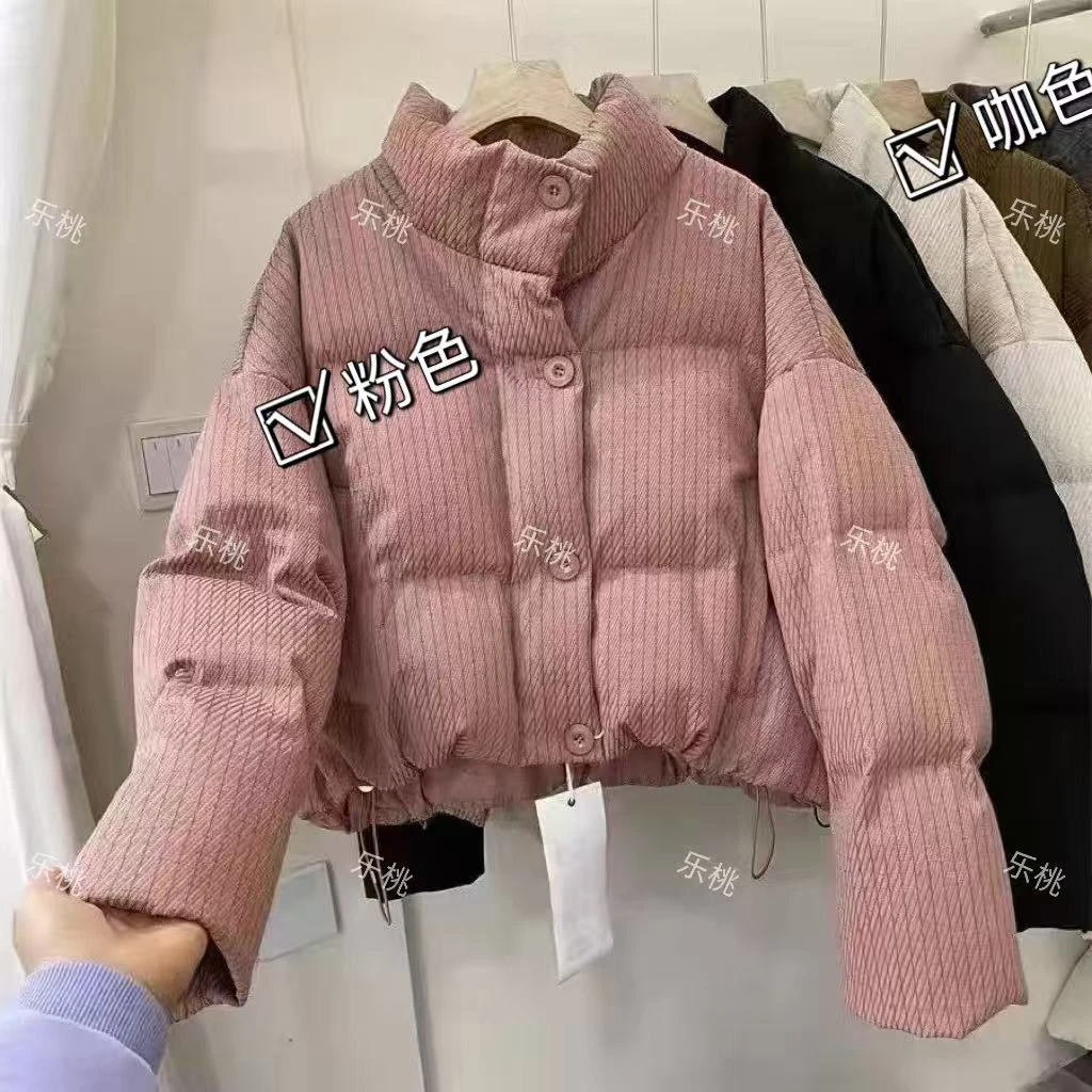 冬季短外套女宽松潮流宽松型#12319『乐桃家』