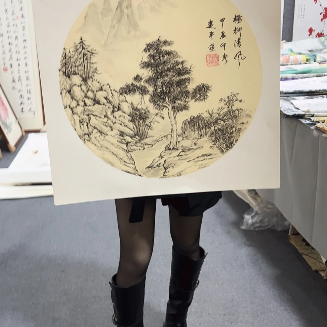 国画HD国画单幅任发