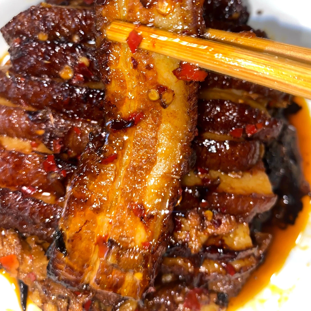 新鲜现做盐菜扣肉农家酒席的味道