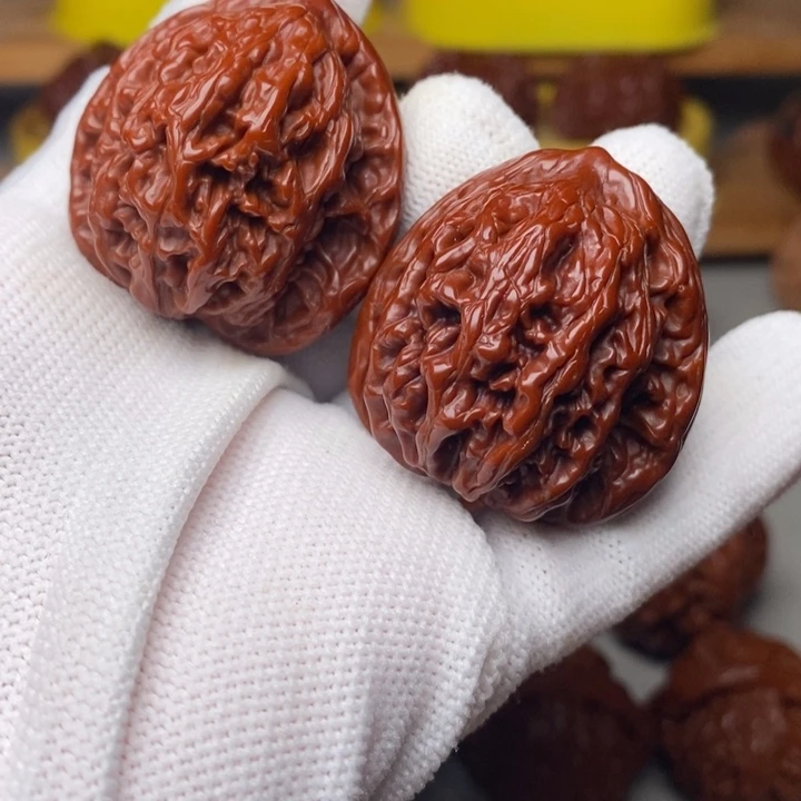 把件文玩核桃虎头