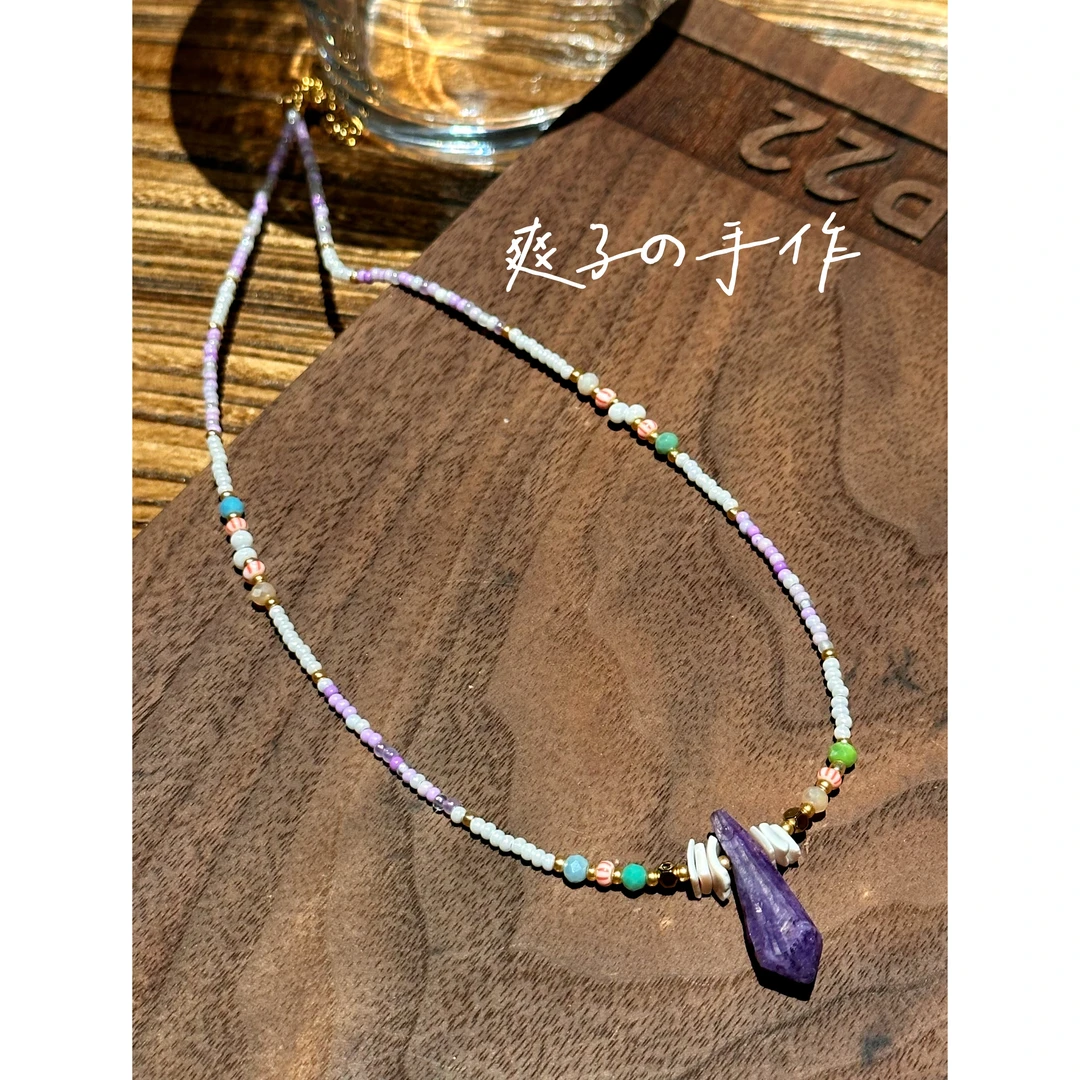 铜合金项链 1237 时尚高定饰品简约项链轻奢气质手工百搭