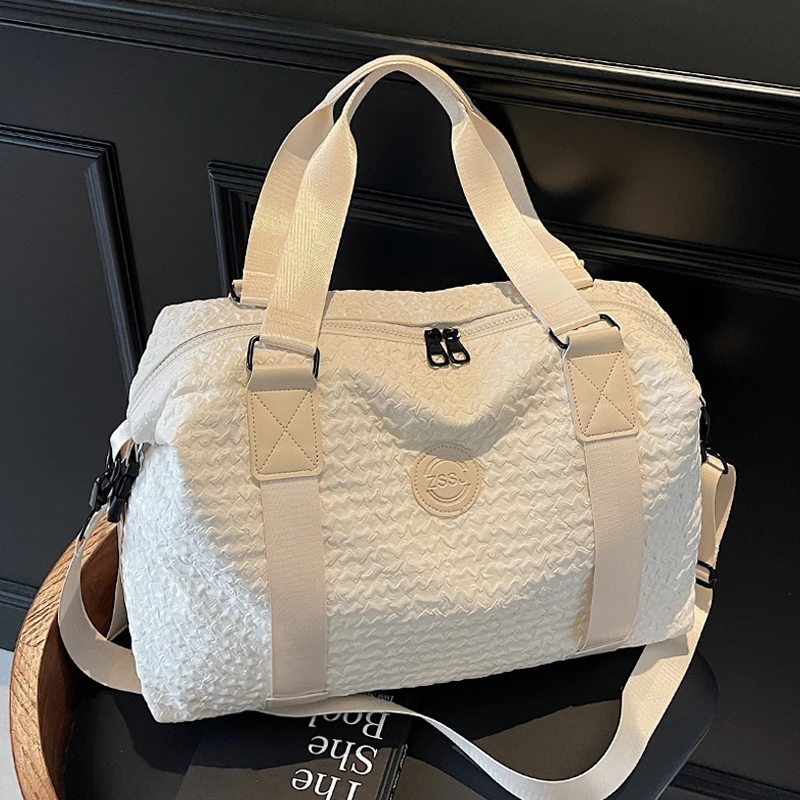 旅行包女大容量手提轻便时尚行李包短途外出旅游登机待产包收纳袋