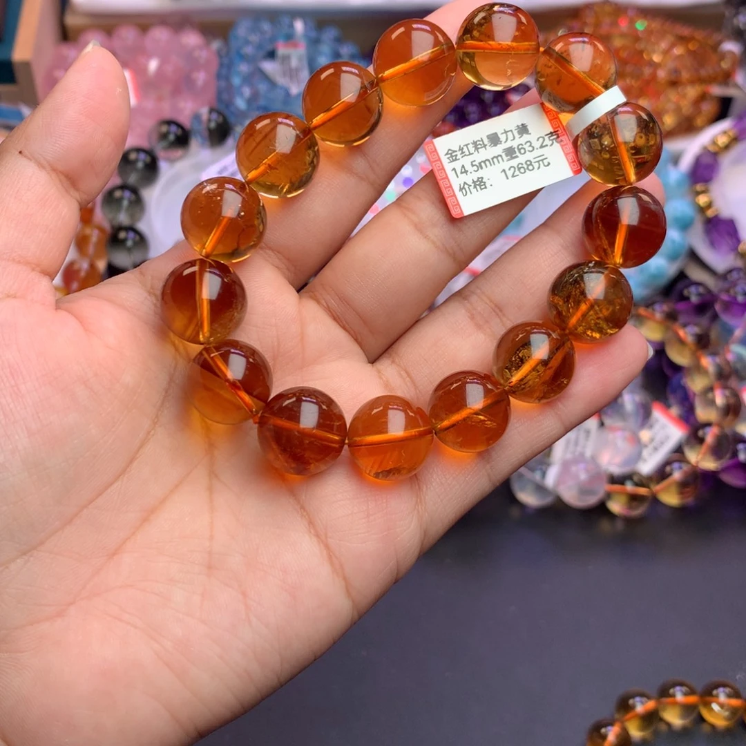 水晶未镶嵌手链手链