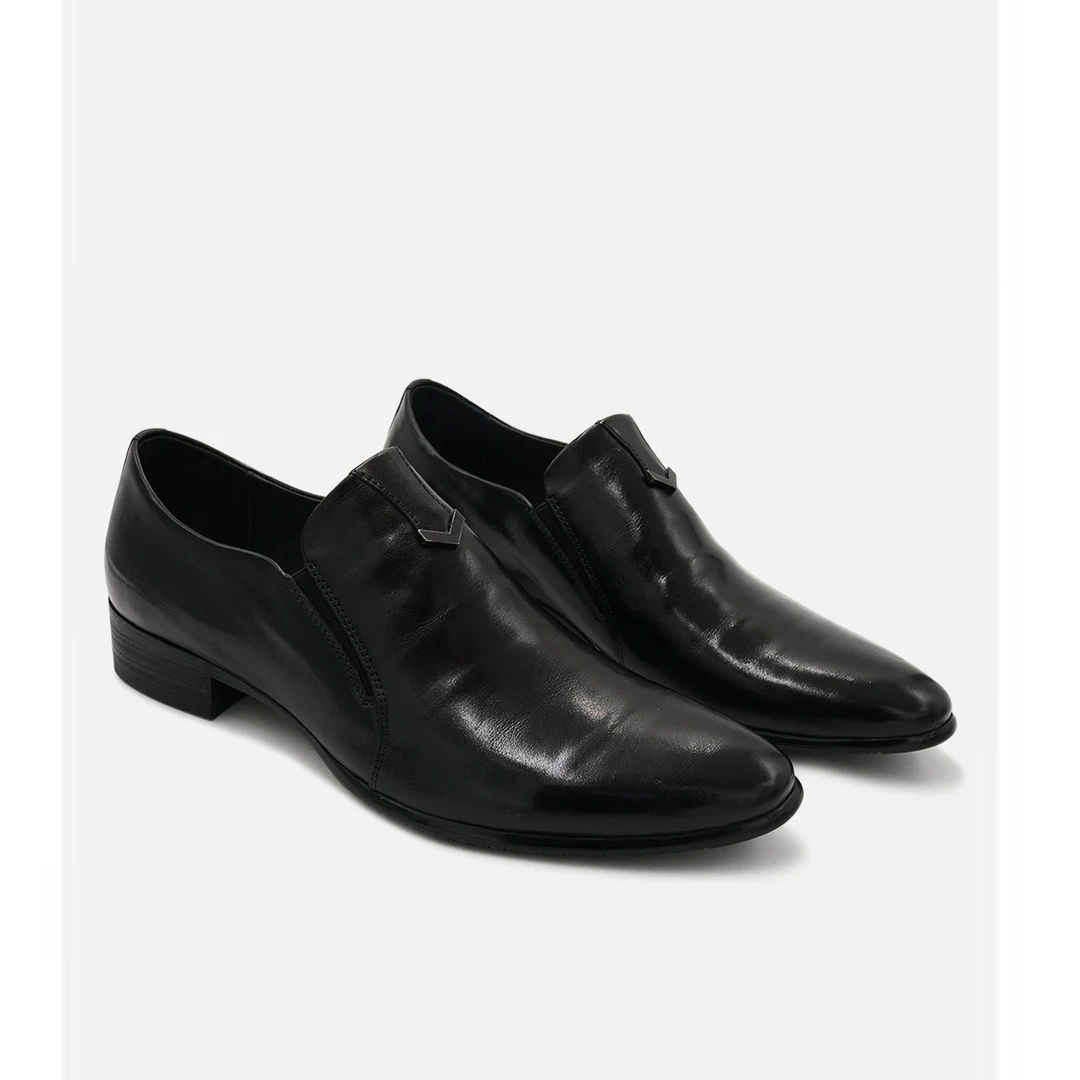 【专柜品质】2025新款男士商务休闲皮鞋时尚百搭正装皮鞋