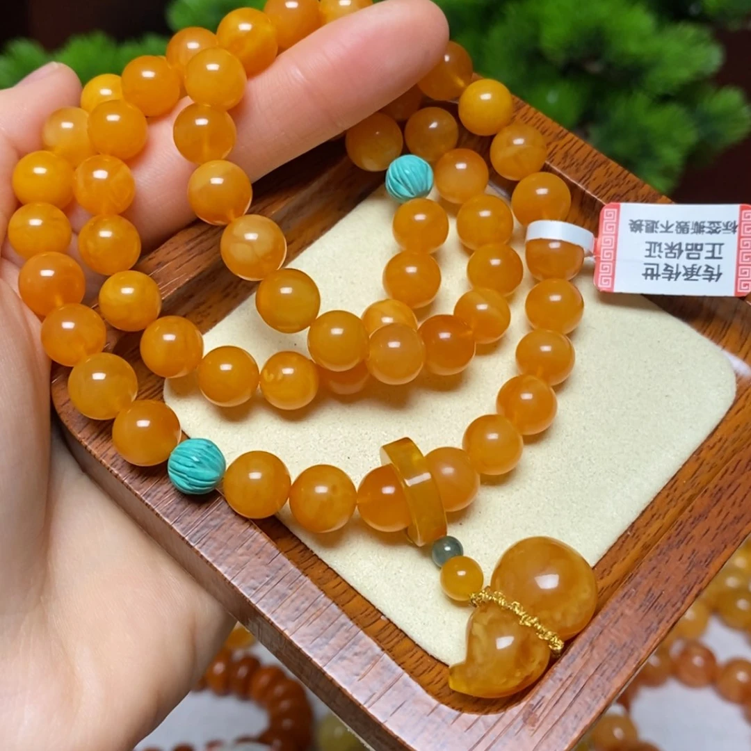 【闪购商品】手链蜜蜡未镶嵌手串