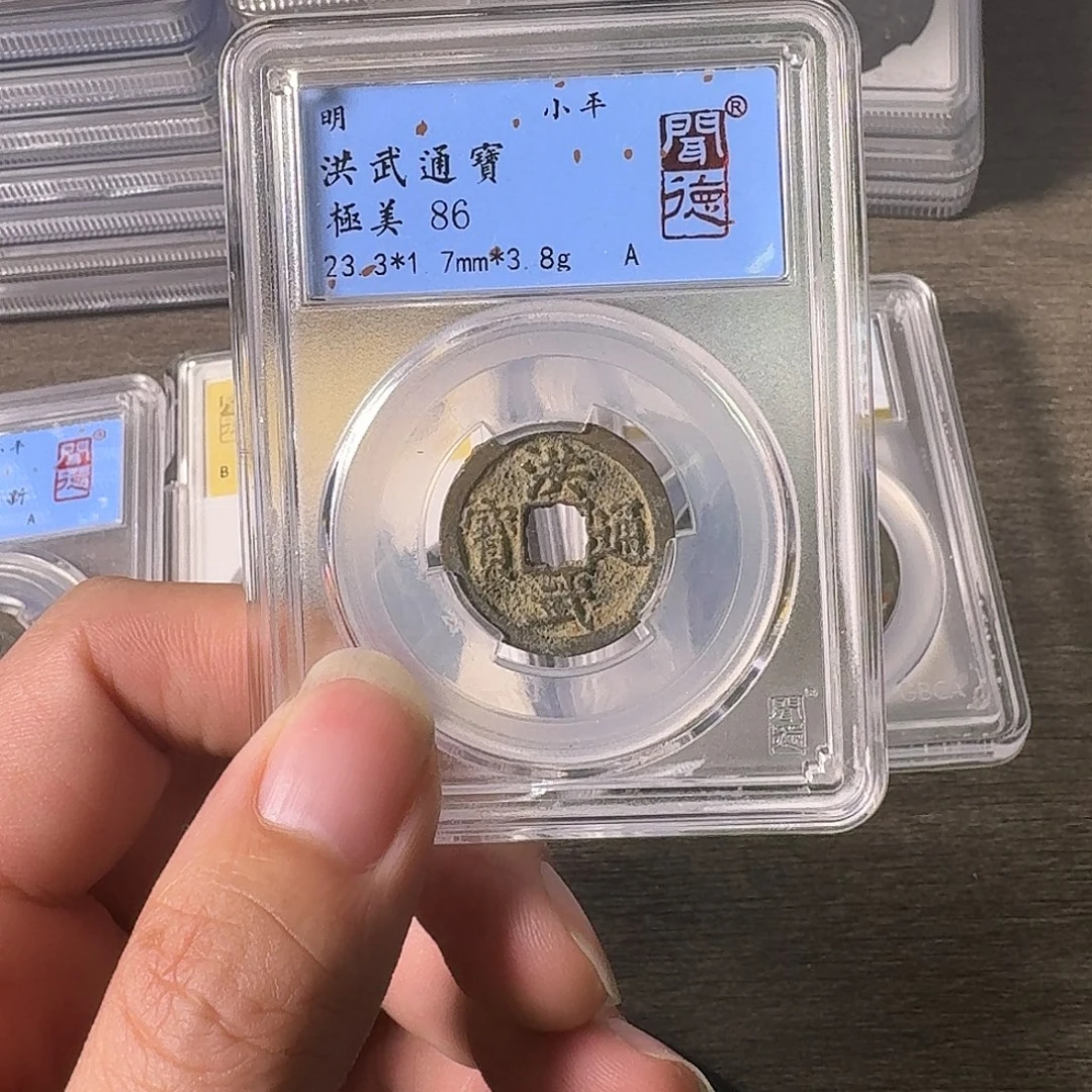 铜A闻博文化洪武通宝