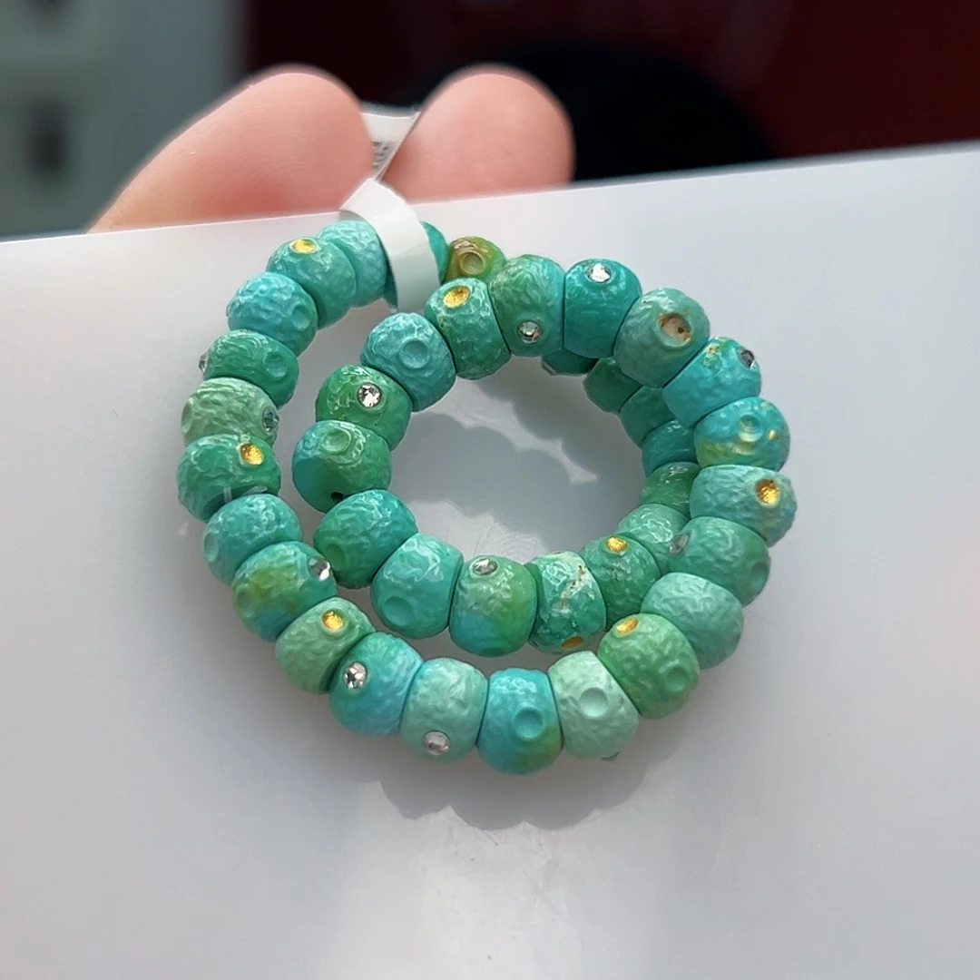 未镶嵌绿松石珠宝奇石