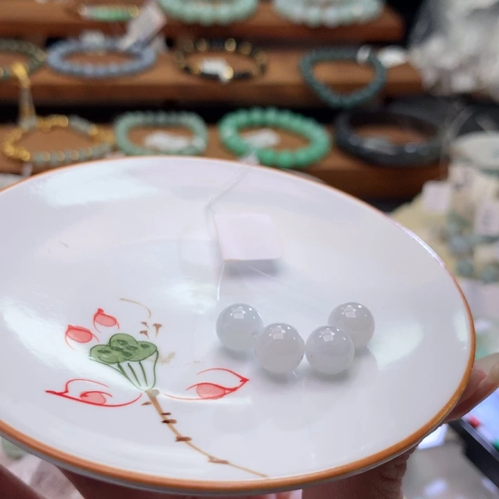 翡翠未镶嵌手链翡翠d44卡8