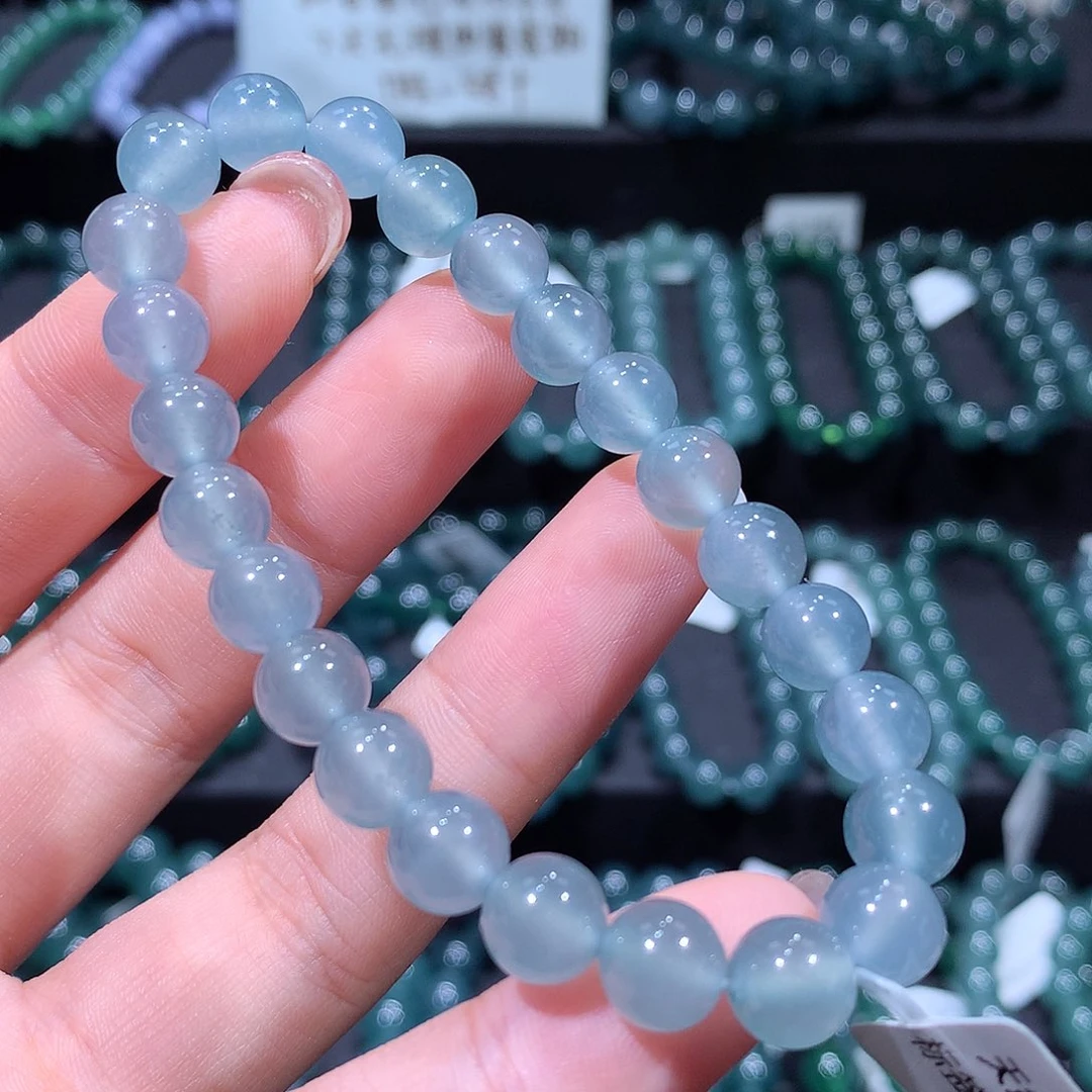 未镶嵌手链翡翠天然a货翡翠手串8