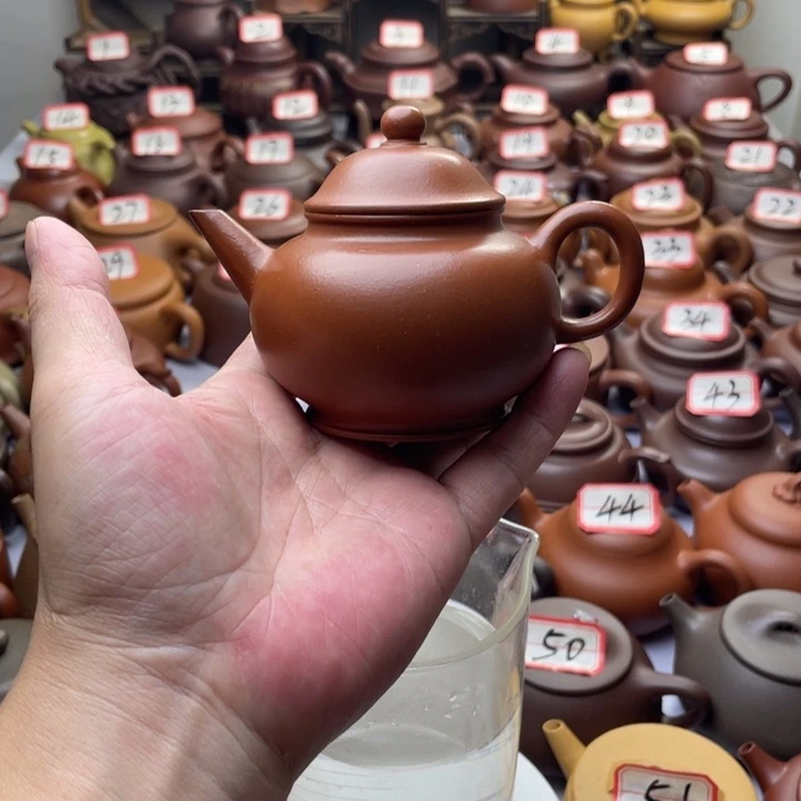 茶壶紫砂宜兴紫砂半手工