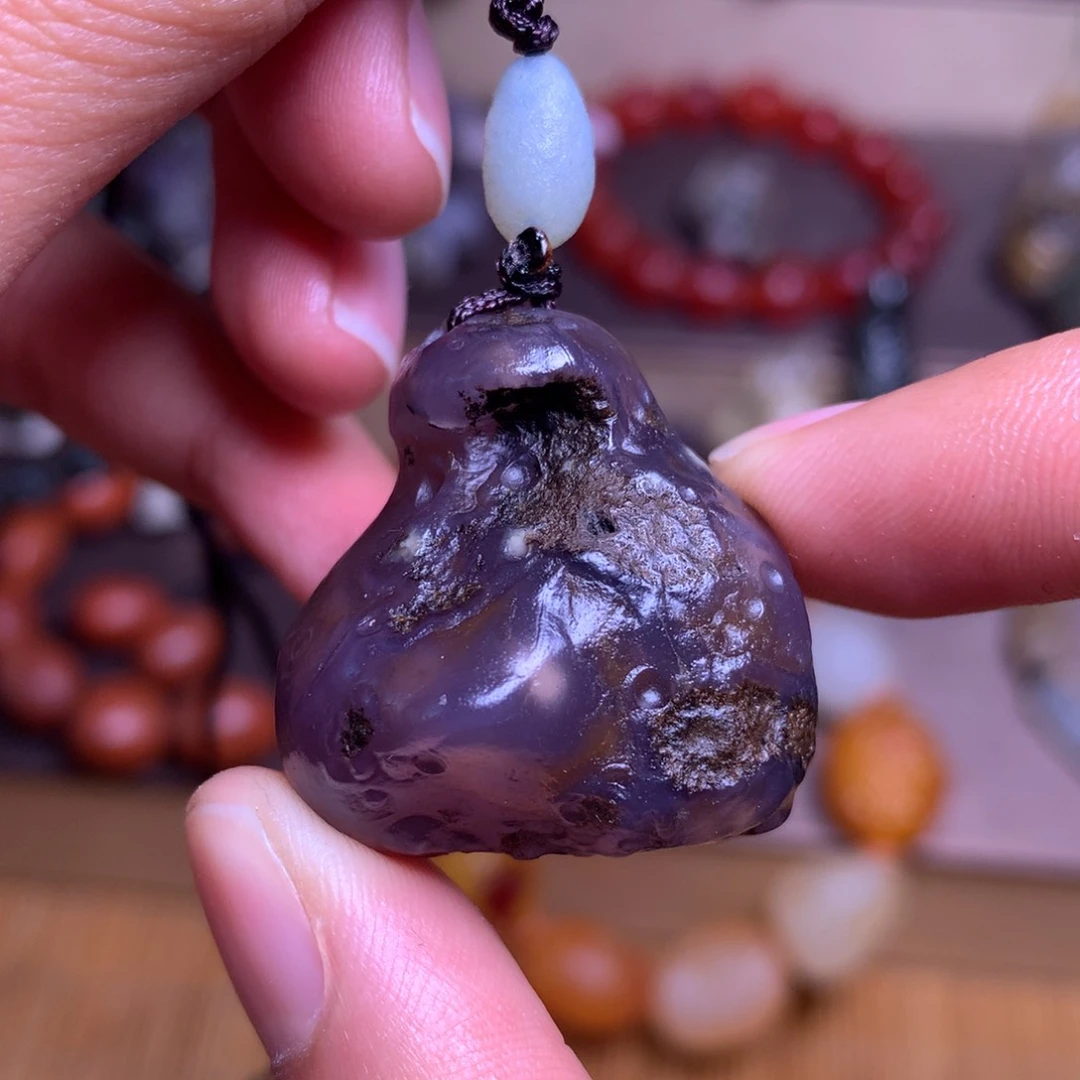 未镶嵌玛瑙/玉髓珠宝半成品