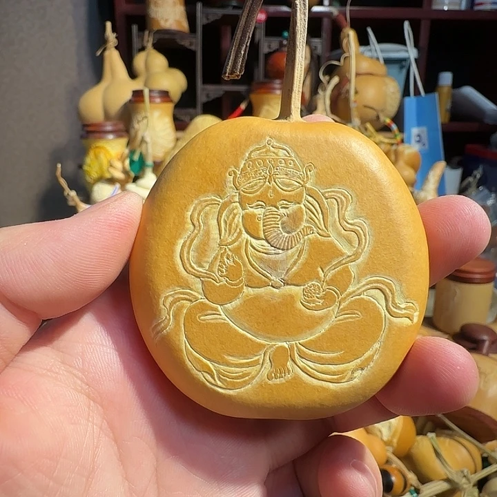 有机玻璃象神雕刻