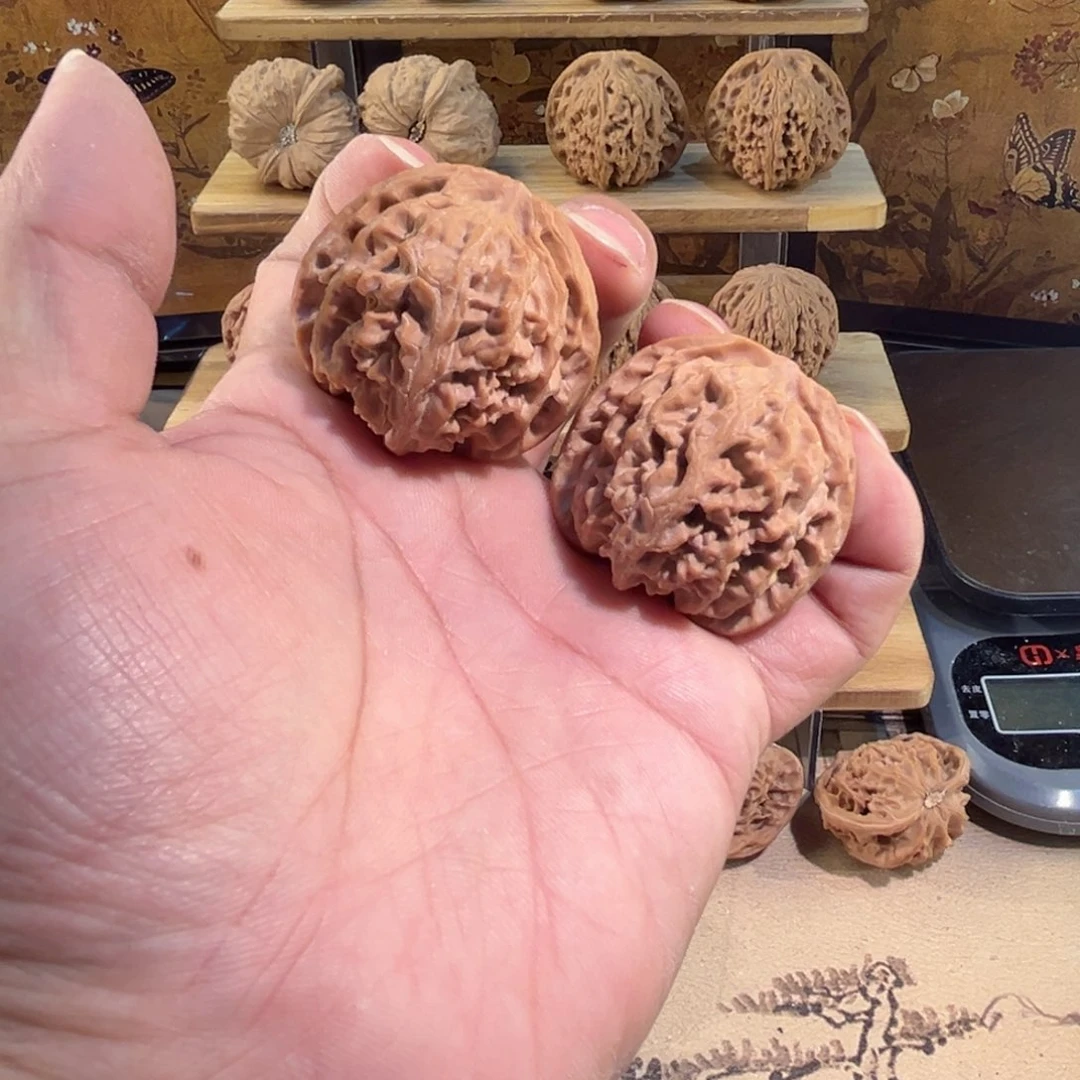 把件文玩核桃梅**川