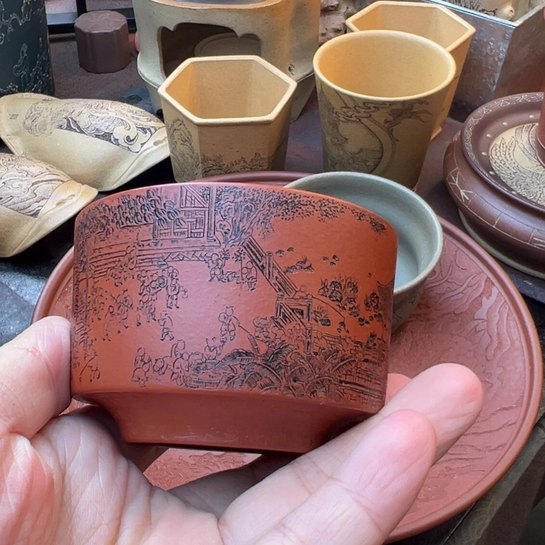 紫砂茶壶紫砂主人杯