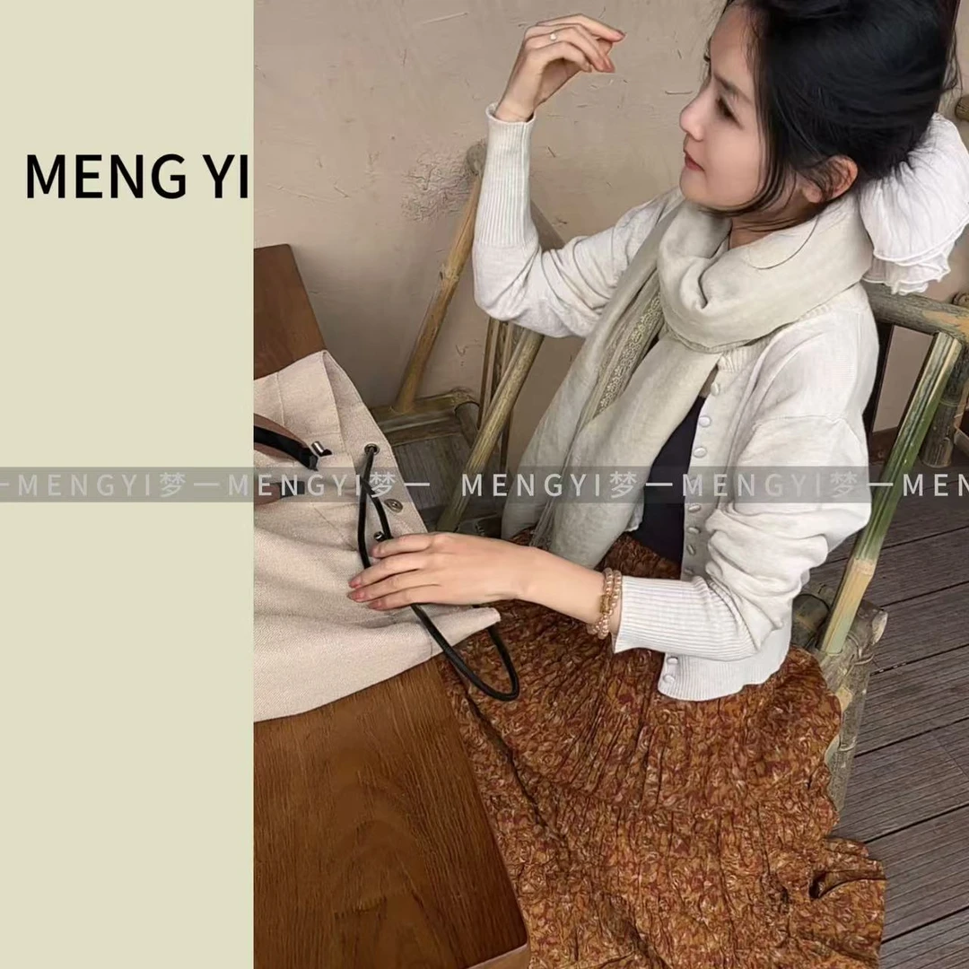 氛围感大碎花半裙my-5033