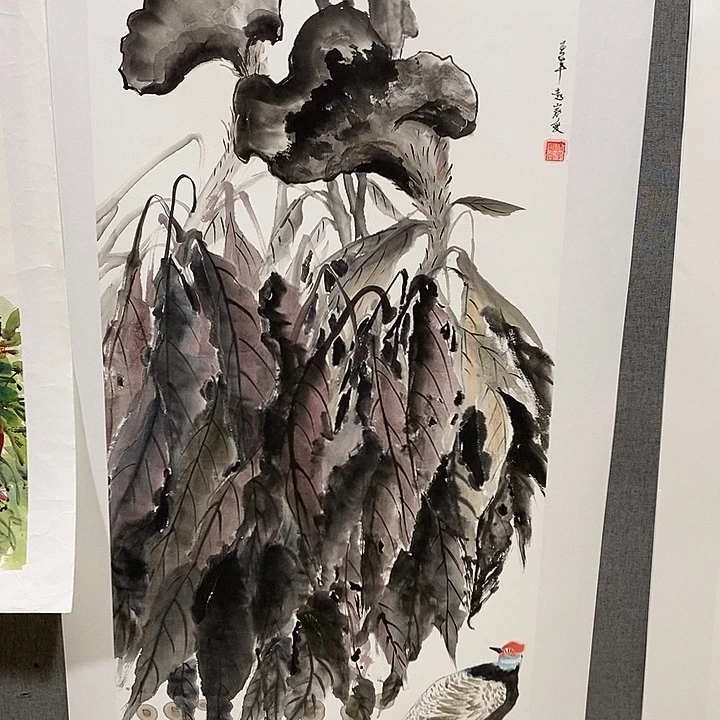 国画手写手绘作品100