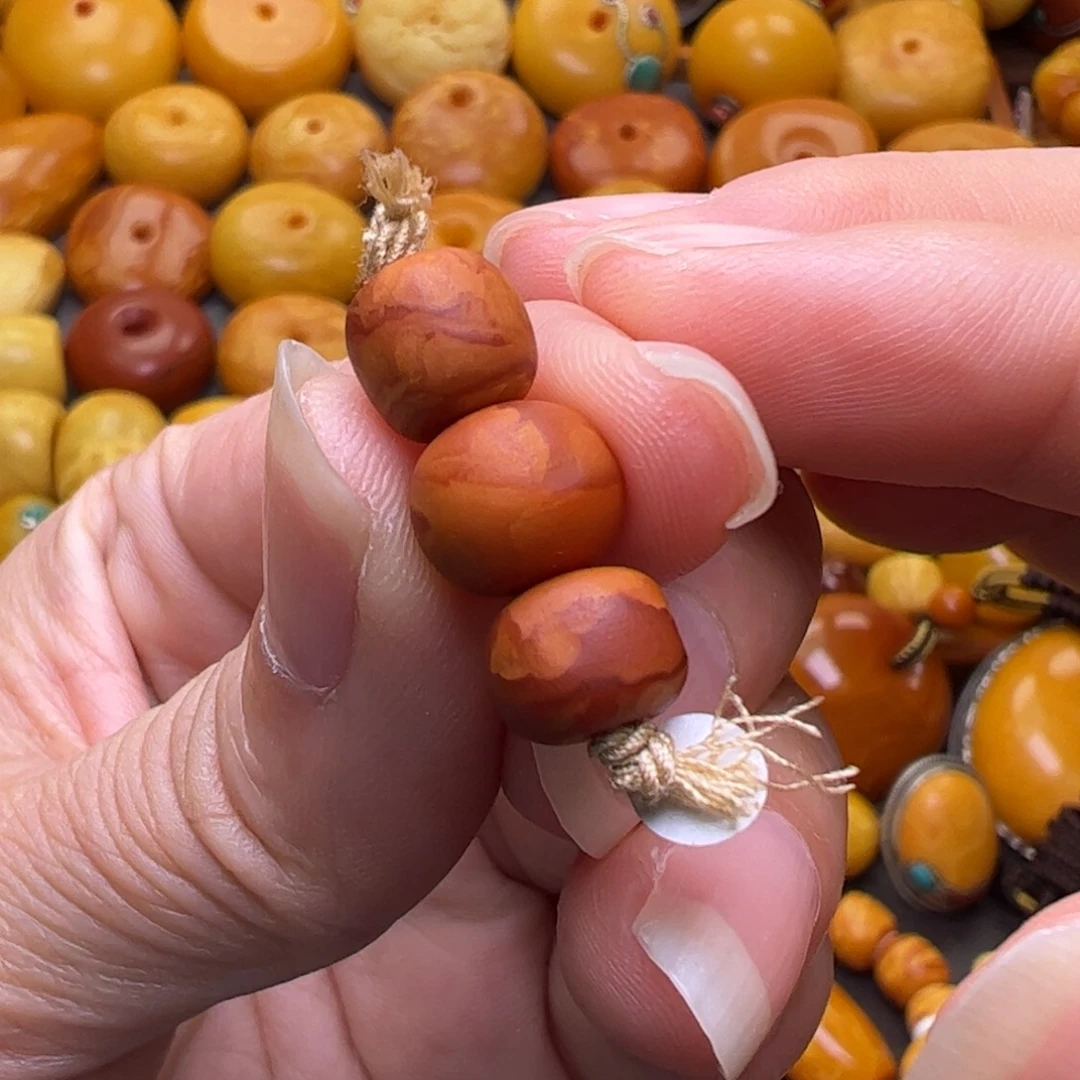 琥珀未镶嵌珠宝奇石9.4