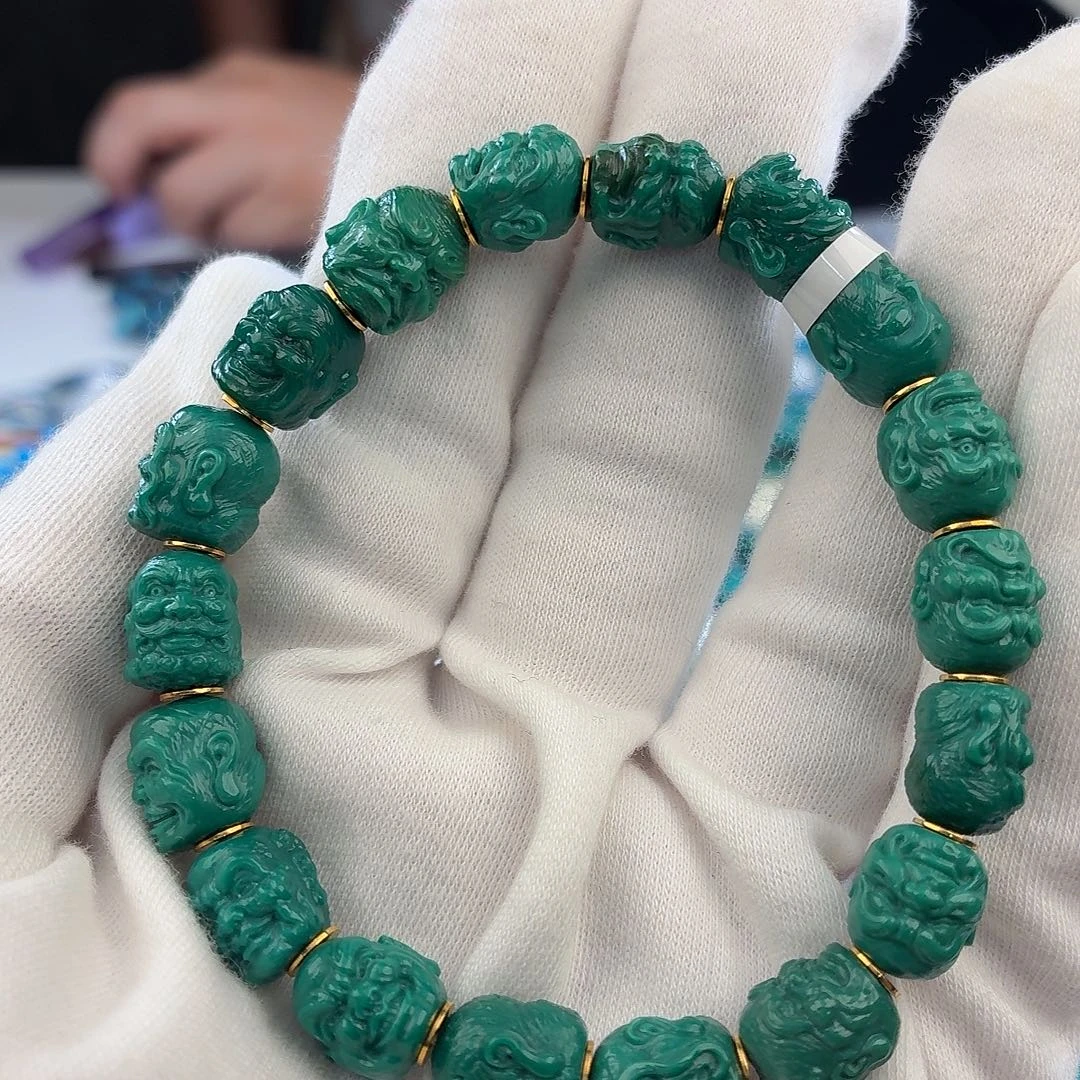未镶嵌绿松石绿松石10mm