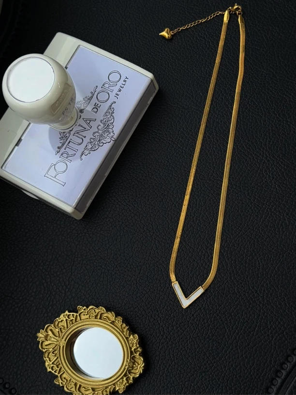 钛钢项链 20号欧美手工复古金项链