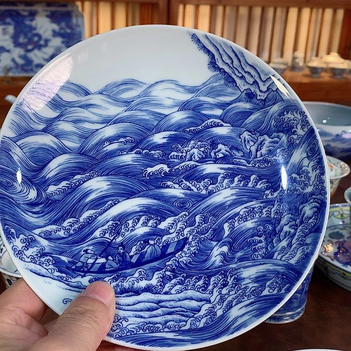 錡镇堂手工手绘壶承