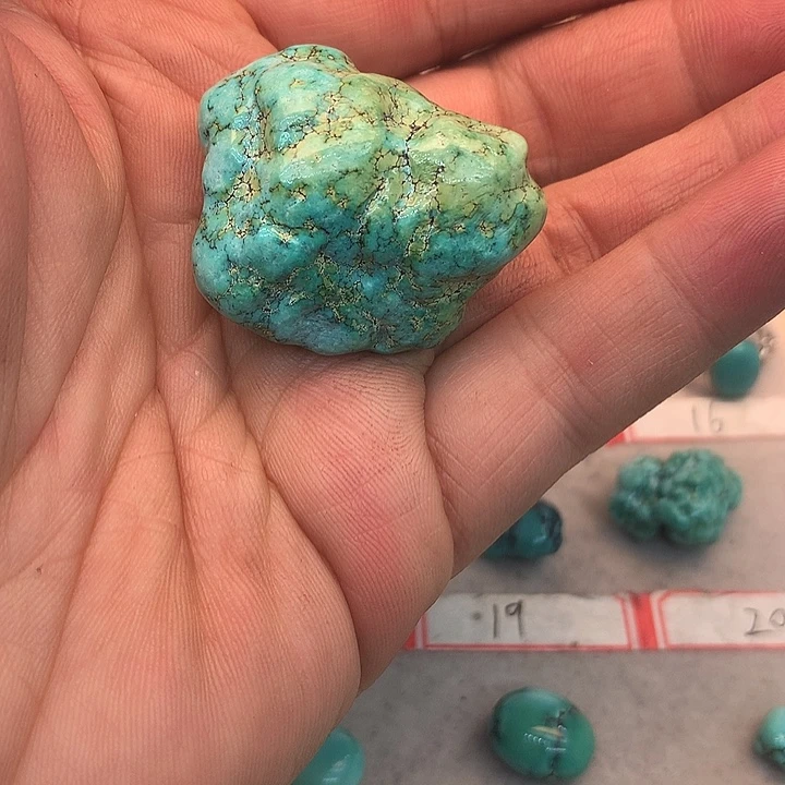 绿松石未镶嵌吊坠(不含链)