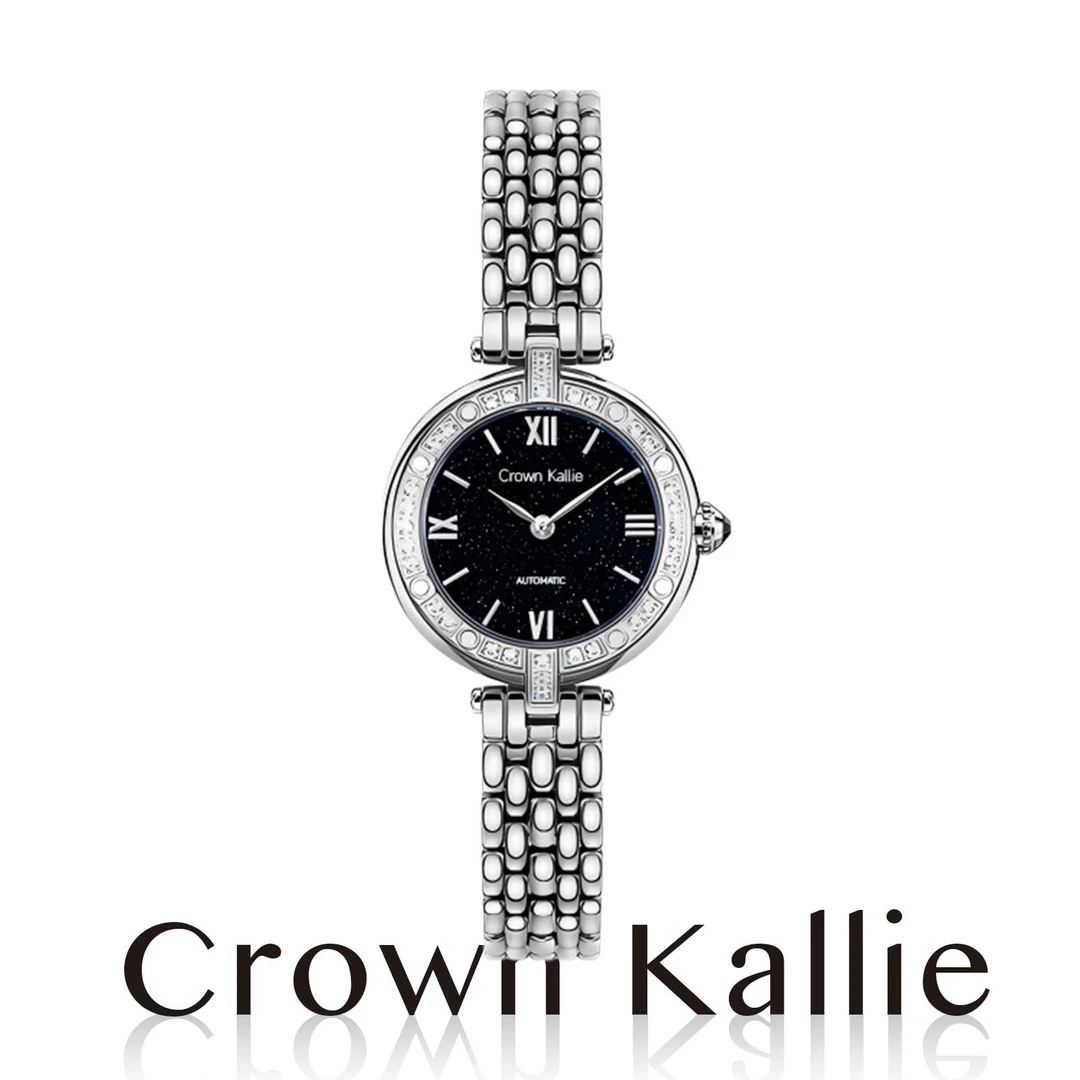 Crown kallie【星空系列】满天星设计气质五金女孩女士腕表ck105