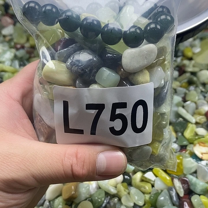 岫玉鱼缸石未镶嵌