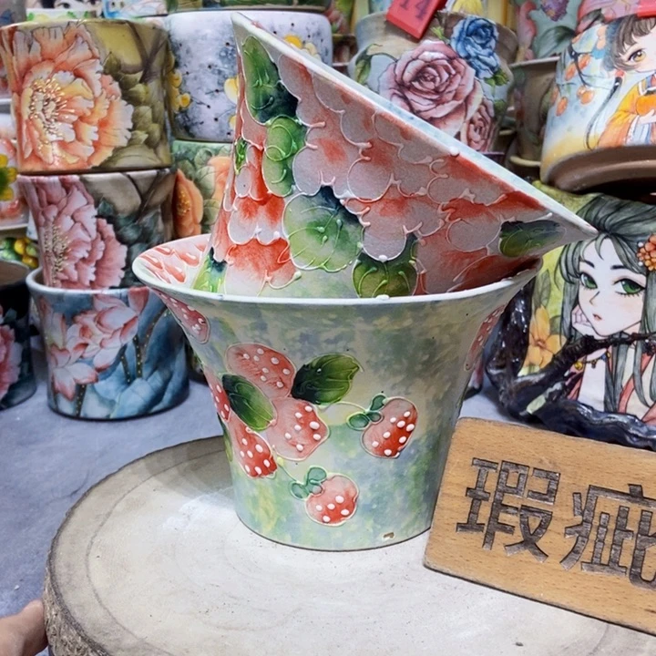 景德镇艺术手绘作品