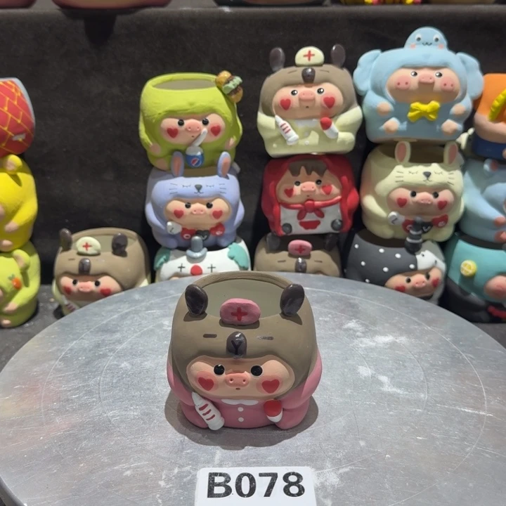 陶瓷开窑福利 可爱多肉花盆