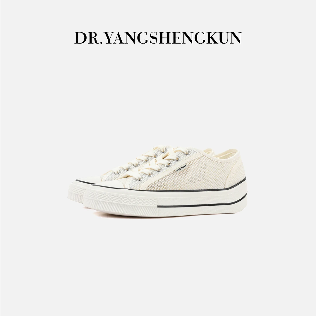 杨圣坤2025夏季女士新品经典网布舒适透气百搭网面帆布鞋X2561161