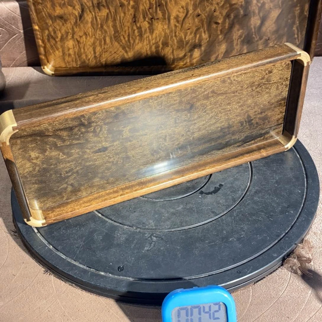 金丝楠木*木金丝麻木文盘