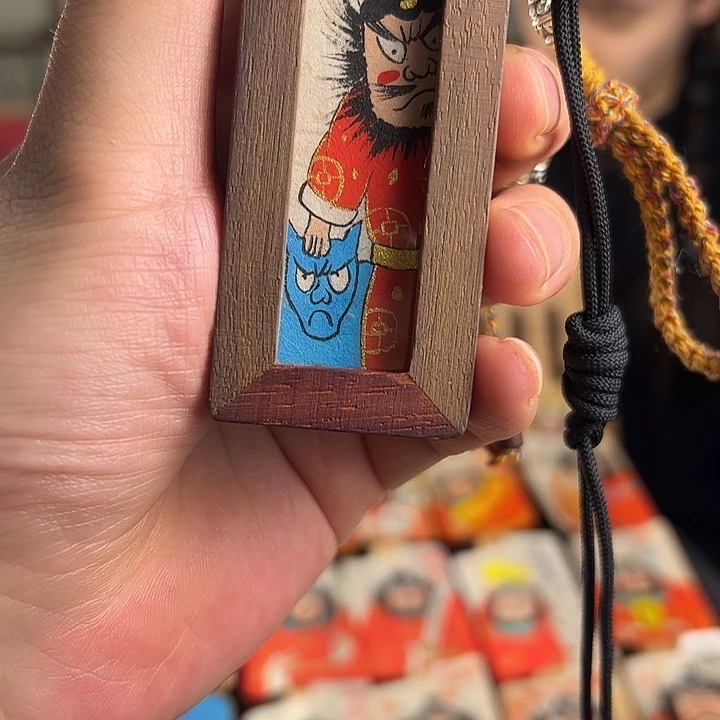 乐****纯手绘钟馗文创画