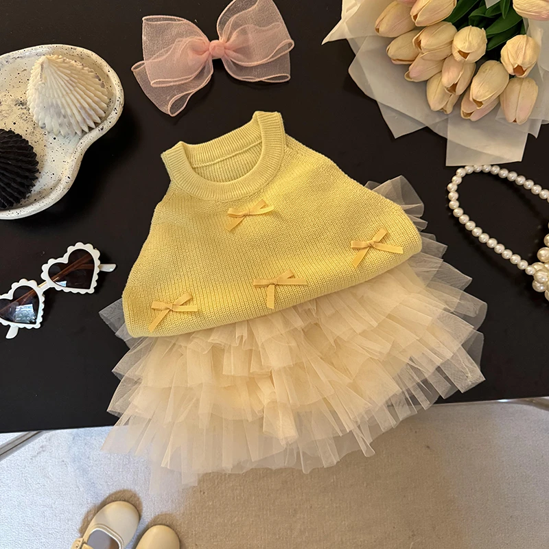 童装女童2025新款夏装女宝宝夏季两件套小童韩版上衣加短裙套装
