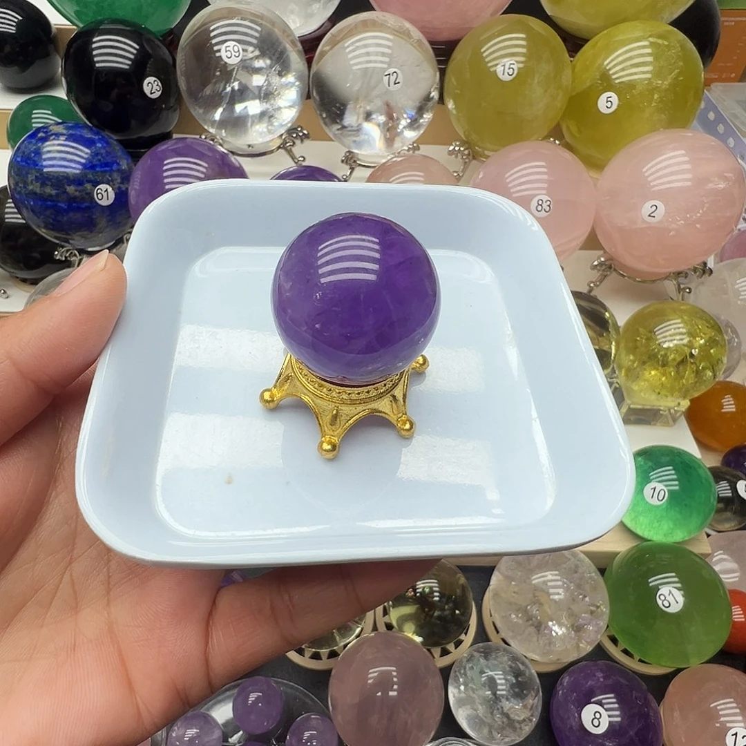 水晶未镶嵌珠宝半成品