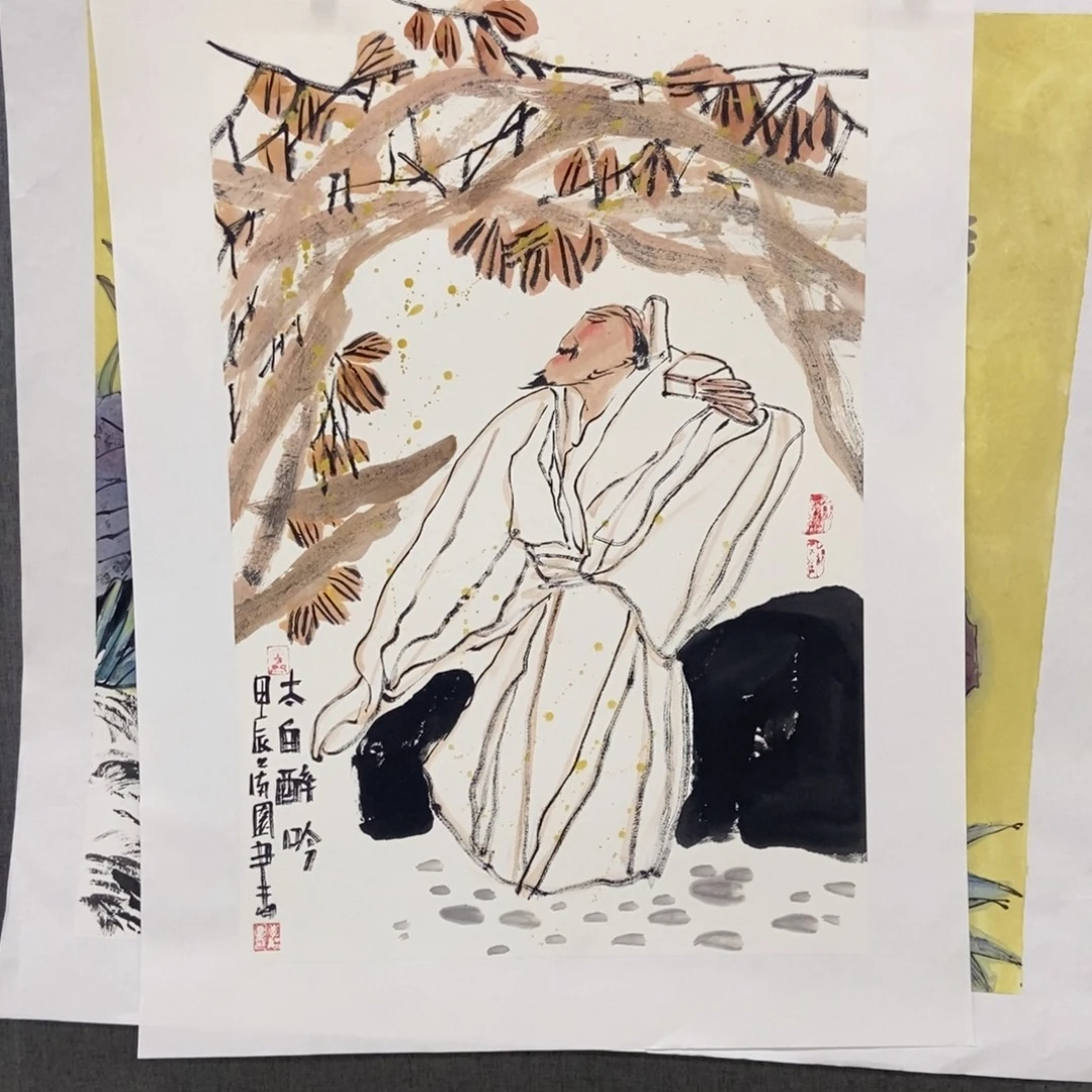 国画手写手绘作品132