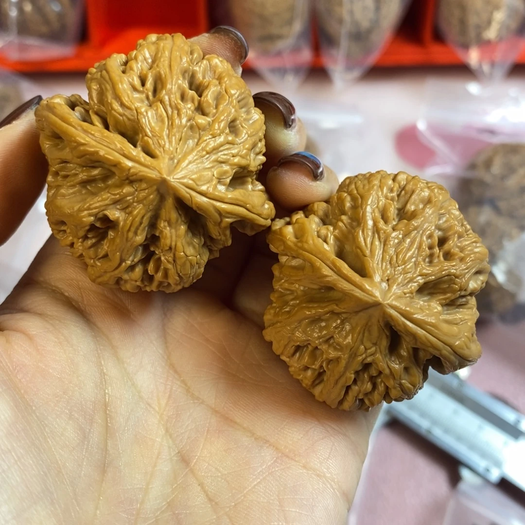 吊坠文玩核桃43球筋260