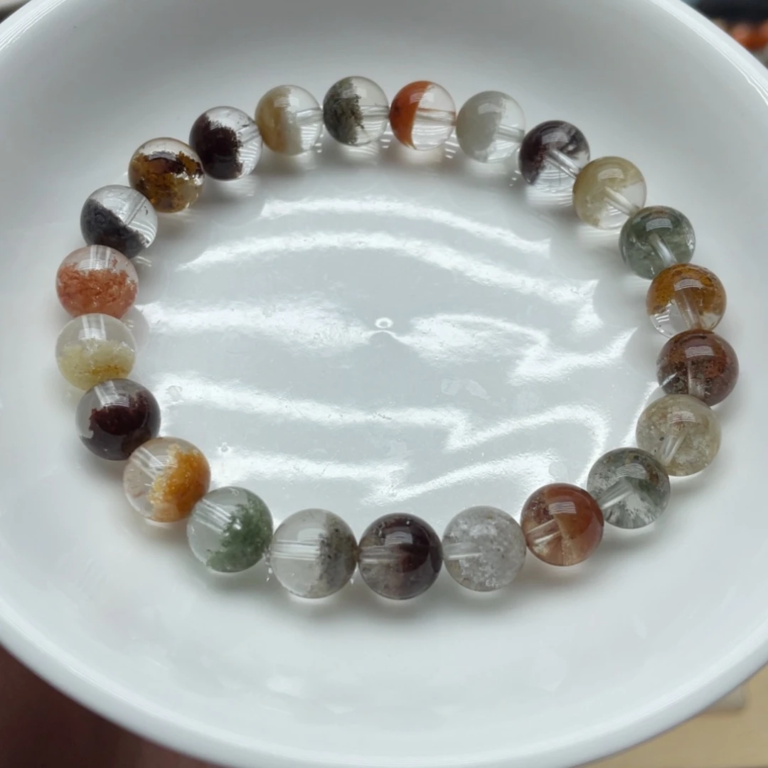 水晶手链未镶嵌无*。四季