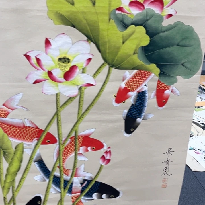 国画我的心好痛啊我的心真的好痛啊好痛