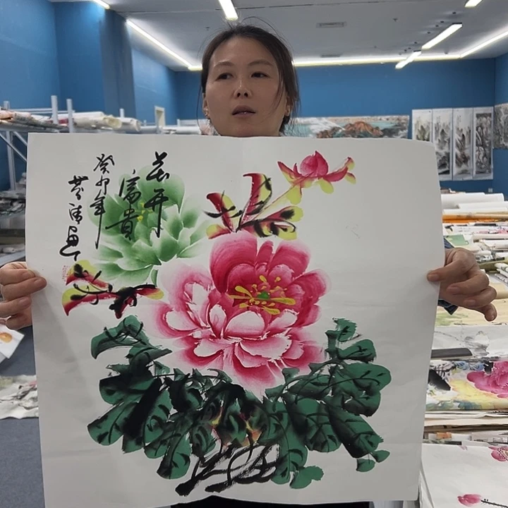 国画纯手绘作品图