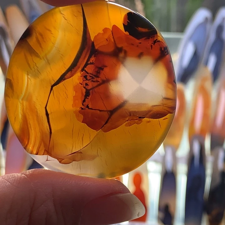 合金玛瑙/玉髓珠宝半成品118