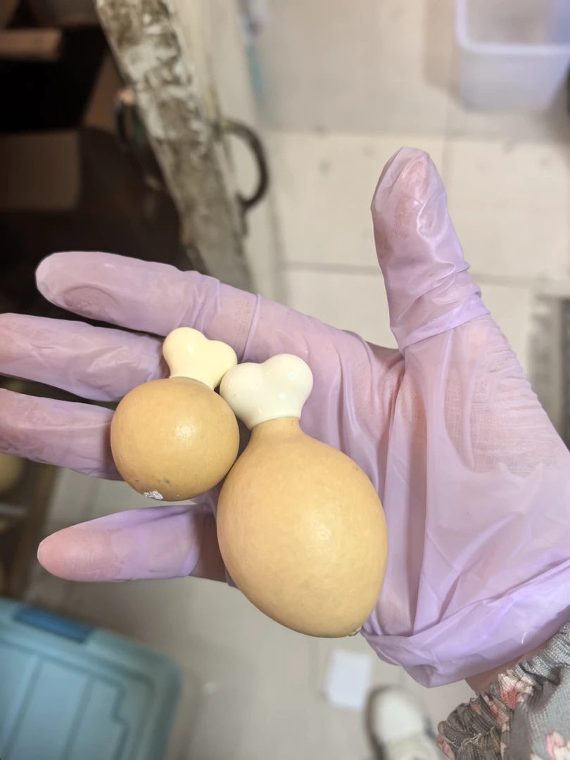 迷你可爱鸡腿葫芦纯手工制作形状随机可选款可定做