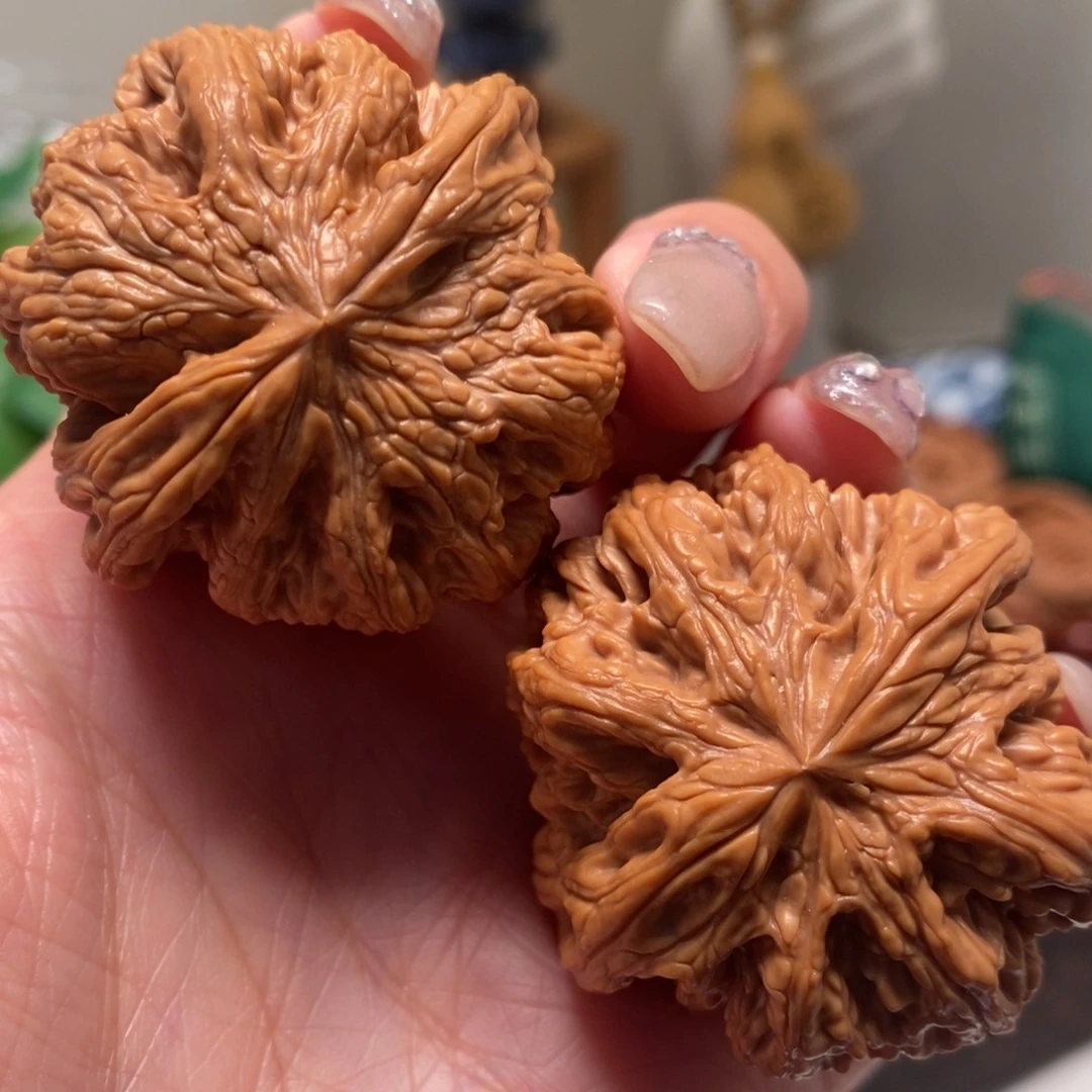 文玩核桃把件42尺寸全品粗筋
