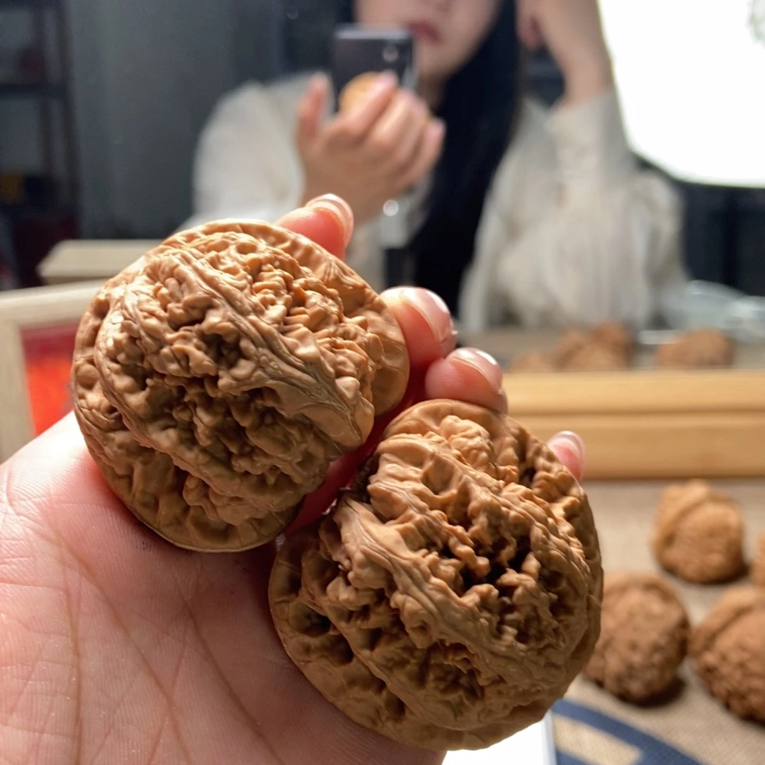 文玩核桃吊坠鱼*爹粗筋 36