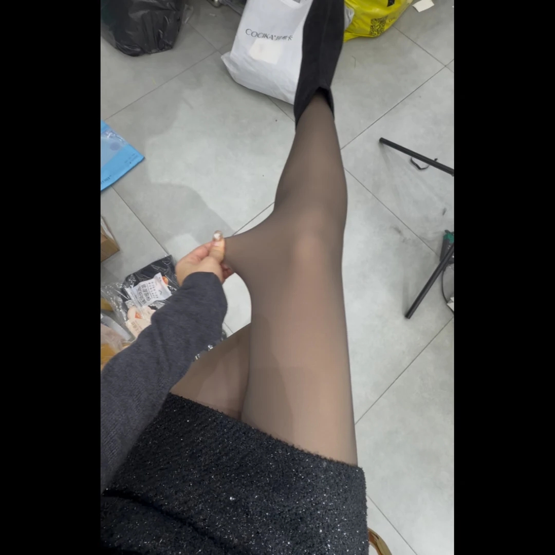 炫彩阁7225【水光黑透肤打底袜】7223