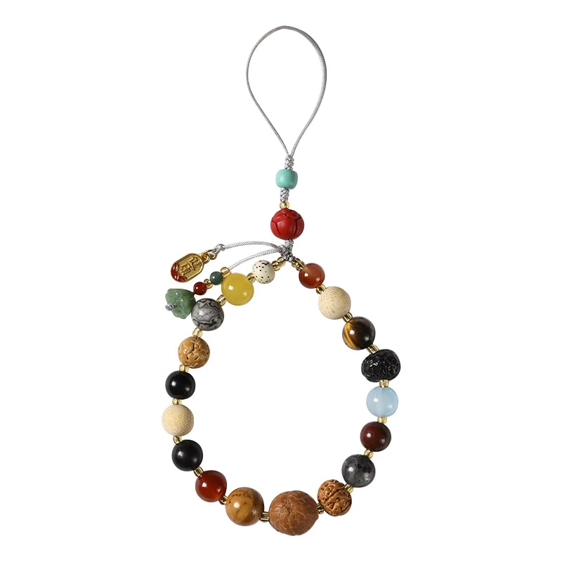 【CIJIN】多宝多福！ 十八籽手机链